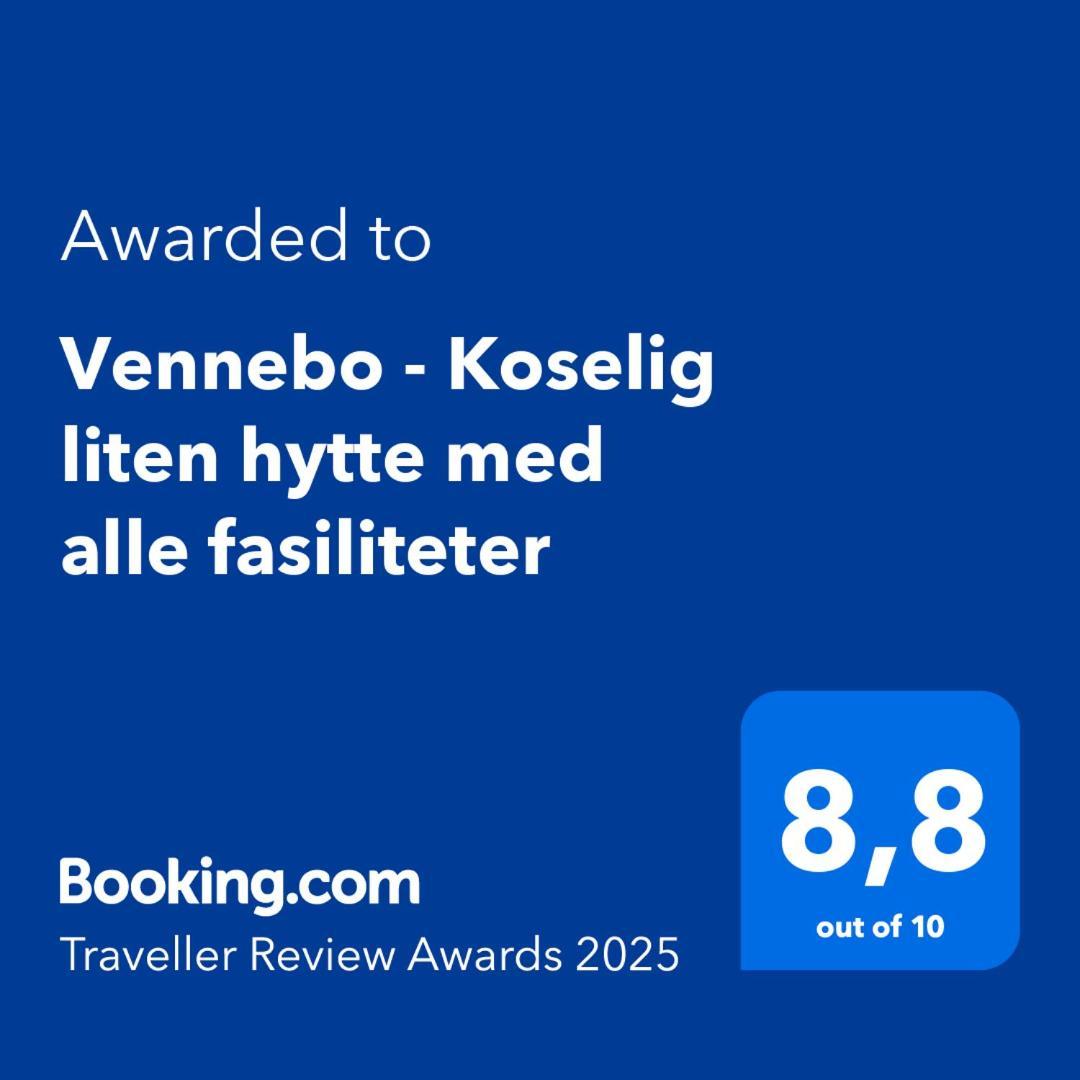 Vennebo - Koselig Liten Hytte Med Alle Fasiliteter Al Exterior photo